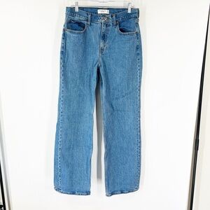 Abercrombie & Fitch High Rise 90’s Relaxed Jeans LONG